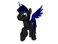 Size: 2000x1500 | Tagged: safe, derpibooru import, oc, unofficial characters only, alicorn, pony, 3d, alicorn oc, ponylumen, solo