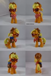 Size: 800x1200 | Tagged: applejack, artist:chibisilverwings, book, custom, derpibooru import, glasses, pigtails, safe