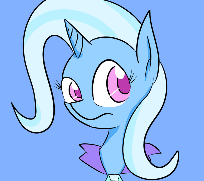 Size: 1152x1024 | Tagged: safe, artist:ibacchstudios, derpibooru import, trixie, pony, unicorn, female, mare, solo