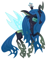 Size: 2905x3554 | Tagged: safe, artist:riisusparkle, derpibooru import, queen chrysalis, simple background, solo, transparent background