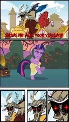 Size: 950x1668 | Tagged: dancing, derpibooru import, discord, do the sparkle, dress.mov, .mov, safe, twilight sparkle