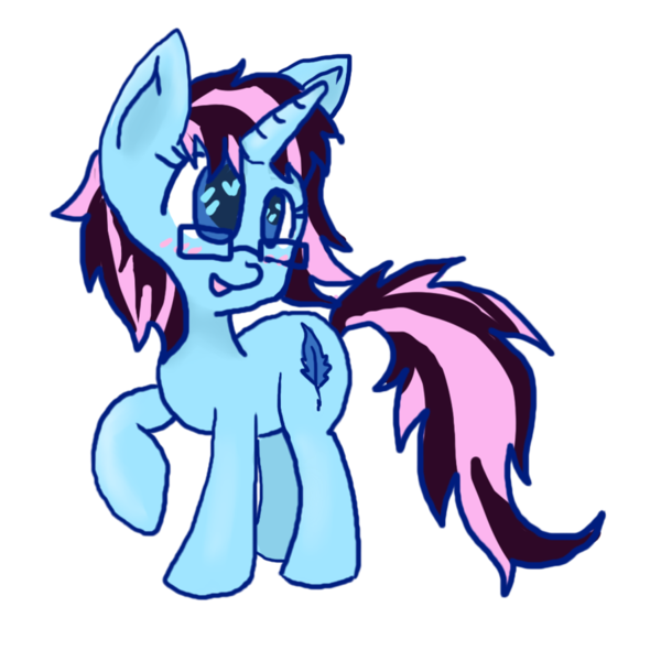 Size: 894x894 | Tagged: safe, artist:moekonya, derpibooru import, oc, oc:wind art, unofficial characters only, pony, unicorn, base used, solo