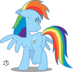 Size: 4000x3916 | Tagged: safe, artist:mlp-scribbles, derpibooru import, rainbow dash, plot, simple background, sneezing, solo, transparent background, vector