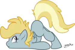 Size: 3014x1989 | Tagged: safe, artist:midnightblitzz, derpibooru import, chirpy hooves, pegasus, pony, background pony, cute, filly, funny, simple background, solo, transparent background, vector