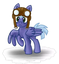 Size: 1233x1333 | Tagged: safe, artist:wolframclaws, derpibooru import, oc, oc:cruise control, unofficial characters only, pegasus, pony, goggles, simple background, solo, transparent background, turnabout storm