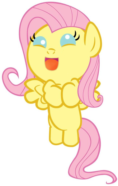 Size: 646x1023 | Tagged: artist needed, source needed, safe, derpibooru import, fluttershy, pony, baby, baby pony, babyshy, cute, derp, solo