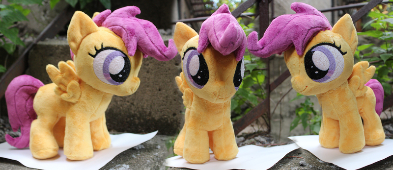 Size: 4220x1830 | Tagged: artist:buttsnstuff, derpibooru import, irl, photo, plushie, safe, scootaloo, solo