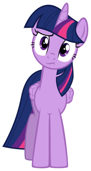 Size: 343x641 | Tagged: safe, artist:poniiandii, derpibooru import, twilight sparkle, twilight sparkle (alicorn), alicorn, pony, simple ways, confused, cute, expression, female, frown, head tilt, looking at you, mare, raised eyebrow, simple background, solo, svg, transparent background, twiabetes, vector