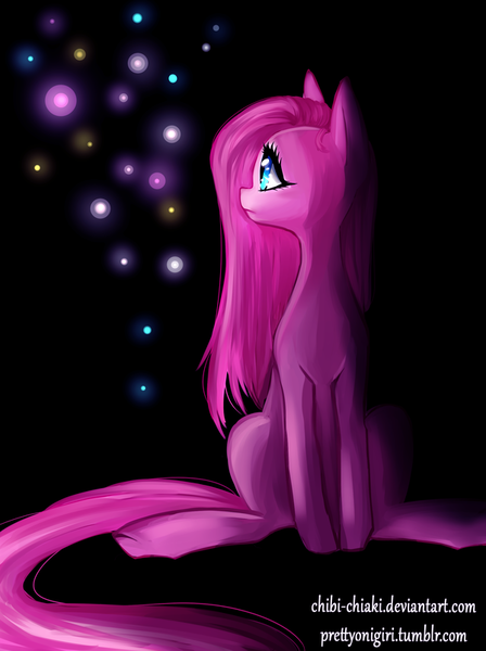 Size: 600x803 | Tagged: safe, artist:chokico, derpibooru import, pinkie pie, pinkamena diane pie, solo