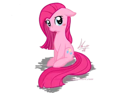 Size: 1400x1050 | Tagged: artist:chichicherry123, blushing, cute, cuteamena, derpibooru import, pinkamena diane pie, pinkie pie, safe, shy, solo