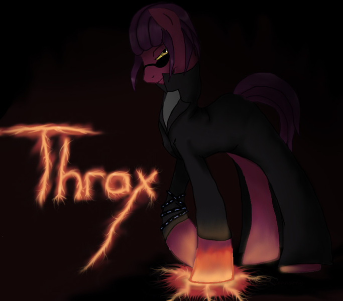 Size: 900x791 | Tagged: safe, artist:roxy oceansong, derpibooru import, ponified, earth pony, pony, crossover, male, osmosis jones, solo, stallion, thrax, virus