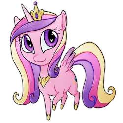 Size: 1000x1000 | Tagged: artist:louiseweird, derpibooru import, princess cadance, safe, solo