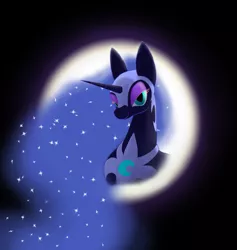 Size: 1025x1080 | Tagged: artist:darkonix, bunny ears, derpibooru import, moon, nightmare moon, safe