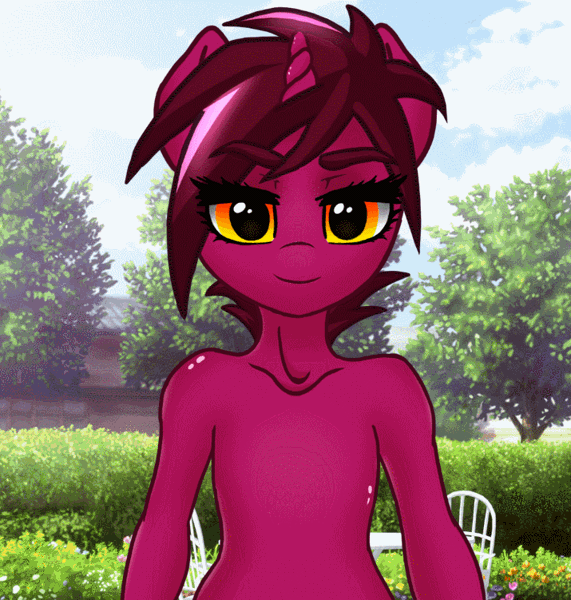 Size: 715x751 | Tagged: animated, anthro, anthro oc, artist:pitchyy, derpibooru import, emofuri, oc, oc:pitch, safe, semi-anthro, solo, unofficial characters only