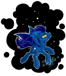 Size: 1280x1472 | Tagged: safe, artist:bananasplitzel, derpibooru import, oc, oc:shooting star, unofficial characters only, bat pony, pony, bat wings, looking at you, male, solo, stallion, yellow eyes
