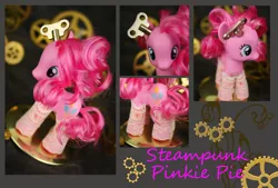 Size: 6941x4691 | Tagged: absurd resolution, artist:bluepaws21, brushable, custom, derpibooru import, pinkie pie, safe, steampunk, toy