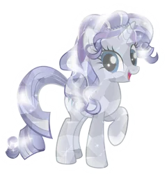 Size: 7842x8167 | Tagged: safe, artist:rainbownspeedash, derpibooru import, rarity, crystal pony, pony, absurd resolution, crystallized, simple background, transparent background, vector