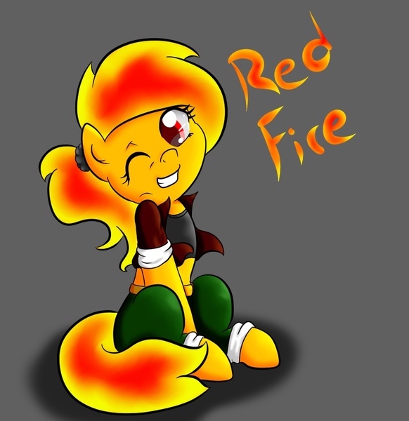 Size: 825x851 | Tagged: artist:alazak, chibi, derpibooru import, oc, oc:red fire, safe, unofficial characters only