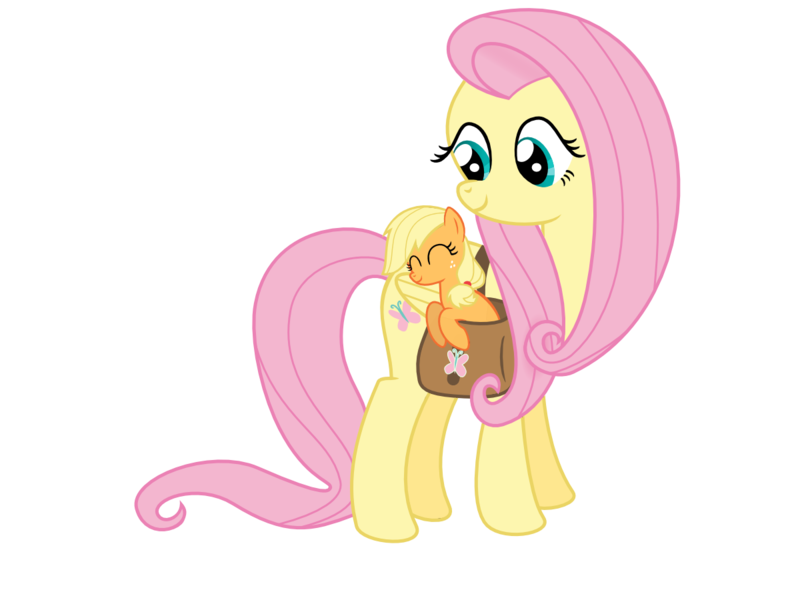 Size: 1200x900 | Tagged: applejack, artist:s.guri, derpibooru import, filly, fluttershy, saddle bag, safe, simple background, transparent background, vector