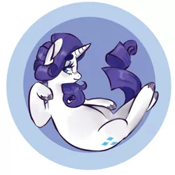 Size: 500x500 | Tagged: artist:techtechno, button, derpibooru import, hooves, rarity, safe, solo, thick eyebrows