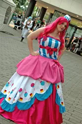 Size: 2000x3008 | Tagged: artist:flitzichen, cosplay, derpibooru import, human, irl, irl human, photo, pinkie pie, safe