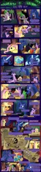 Size: 1600x6667 | Tagged: applejack, artist:seventozen, comic, derpibooru import, fanfic, fanfic art, fanfic:rocket to insanity, fluttershy, princess luna, rainbow dash, safe, spike, twilight sparkle