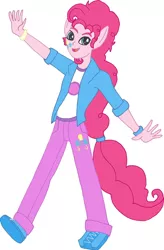 Size: 723x1104 | Tagged: safe, artist:bb14, derpibooru import, pinkie pie, equestria girls, alternative cutie mark placement, bubble berry, equestria guys, facial cutie mark, male, ponied up, rule 63, solo
