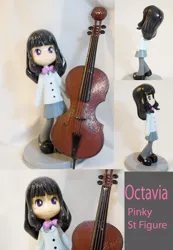 Size: 1915x2768 | Tagged: artist:bluepaws21, custom, derpibooru import, human, humanized, octavia melody, pinky street, safe, sculpture