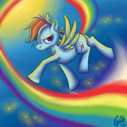 Size: 650x650 | Tagged: safe, artist:contugeo, derpibooru import, rainbow dash, pegasus, pony, butt, female, looking at you, mare, plot, solo
