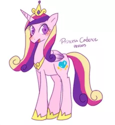 Size: 535x583 | Tagged: artist:divided-s, derpibooru import, pixiv, princess cadance, safe, solo