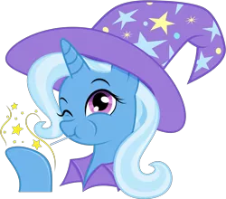 Size: 5202x4572 | Tagged: safe, artist:kp-shadowsquirrel, artist:proffes, derpibooru import, trixie, pony, unicorn, absurd resolution, female, lollipop, mare, simple background, solo, transparent background, vector