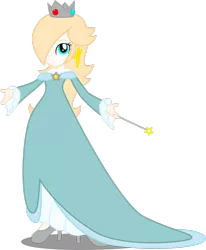 Size: 1280x1555 | Tagged: safe, artist:atomicmillennial, derpibooru import, equestria girls, barely pony related, clothes, crossover, dress, equestria girls style, equestria girls-ified, nintendo, rosalina, super mario bros., super mario galaxy
