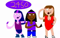 Size: 955x603 | Tagged: 1000 hours in ms paint, artist:mylesterlucky7, derpibooru import, human, humanized, ms paint, oc, phineas and ferb, safe, twilight sparkle, vanessa doofenshmirtz