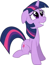 Size: 8000x10608 | Tagged: safe, artist:byteslice, derpibooru import, twilight sparkle, unicorn, swarm of the century, .svg available, absurd resolution, simple background, sitting, smiling, solo, transparent background, unicorn twilight, vector