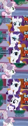 Size: 1120x5040 | Tagged: safe, artist:beavernator, derpibooru import, rarity, sweetie belle, pony, adoracreepy, asexual reproduction, baby, baby pony, beavernator goes insane, bedroom eyes, birth, comic, creepy, cute, derp, filly, foal, frown, namek, not salmon, open mouth, regurgitation, reproduction, scared, self ponidox, sex education, smiling, the birds and the bees, the talk, wat, what the fuck am i reading, wide eyes, wtf