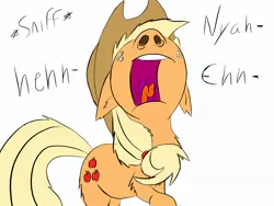 Size: 2048x1536 | Tagged: artist needed, safe, derpibooru import, applejack, mouth, nose in the air, nostril flare, nostrils, pre sneeze, sneezing, sneezing fetish, solo, tongue out