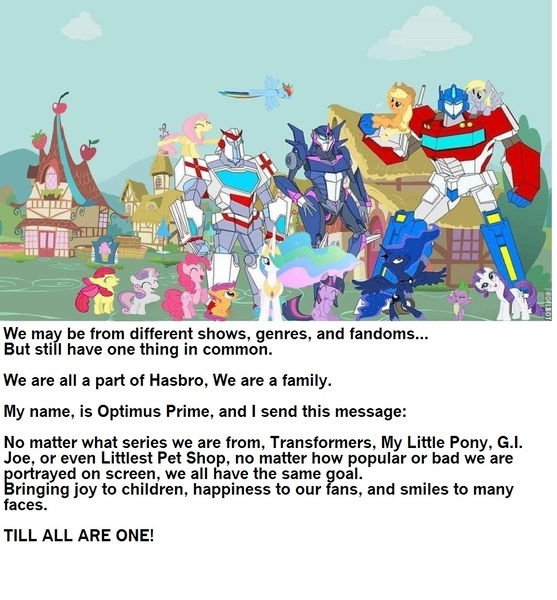 Size: 968x1042 | Tagged: 1000 hours in ms paint, apple bloom, applejack, arcee, artist:terry, cutie mark crusaders, derpibooru import, derpy hooves, fluttershy, mane seven, mane six, meta, ms paint, optimus prime, pinkie pie, ponyville, princess celestia, princess luna, rainbow dash, rarity, ratchet, safe, scootaloo, spike, sweetie belle, text, transformers, trollbait, twilight sparkle