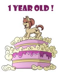 Size: 1158x1403 | Tagged: artist:rubyrue, birthday, cake, derpibooru import, oc, oc:rubyrue, safe, solo, tumblr, unofficial characters only