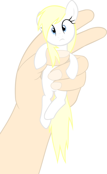 Size: 1732x2816 | Tagged: artist:accu, aryanbetes, cute, derpibooru import, oc, oc:aryanne, pet, pet play, safe, scared, tiny, tiny ponies, unofficial characters only, worried