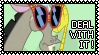 Size: 99x55 | Tagged: artist:kevfin, deal with it, derpibooru import, deviantart stamp, discord, glasses, safe, solo