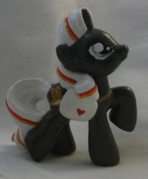 Size: 1157x1405 | Tagged: safe, artist:gryphyn-bloodheart, derpibooru import, oc, oc:velvet remedy, unofficial characters only, pony, unicorn, fallout equestria, fanfic, blind bag, custom, female, horn, mare, medical saddlebag, saddle bag, solo, toy