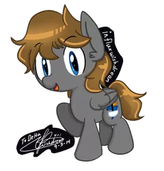 Size: 590x614 | Tagged: safe, artist:wishdream, derpibooru import, oc, oc:zeus, unofficial characters only, pegasus, pony, colt, cute, cutie mark, foal, male, solo