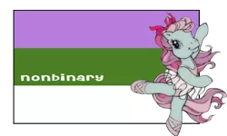 Size: 401x240 | Tagged: error, g3, genderqueer, genderqueer pride flag, pinkiepony, safe