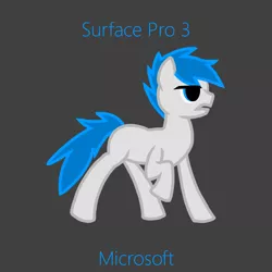 Size: 1000x1000 | Tagged: artist:expression2, derpibooru import, microsoft, ponified, safe, solo