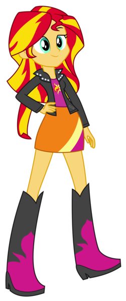 Size: 4000x9559 | Tagged: safe, artist:masem, derpibooru import, sunset shimmer, equestria girls, rainbow rocks, .svg available, absurd resolution, simple background, solo, transparent background, vector