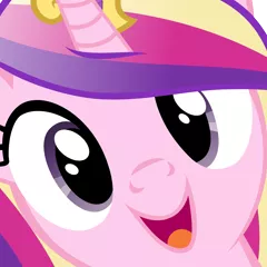 Size: 4800x4800 | Tagged: safe, artist:drpancakees, derpibooru import, princess cadance, absurd resolution, close-up, cute, cutedance, face, hi anon, meme, meme origin, smiling, solo