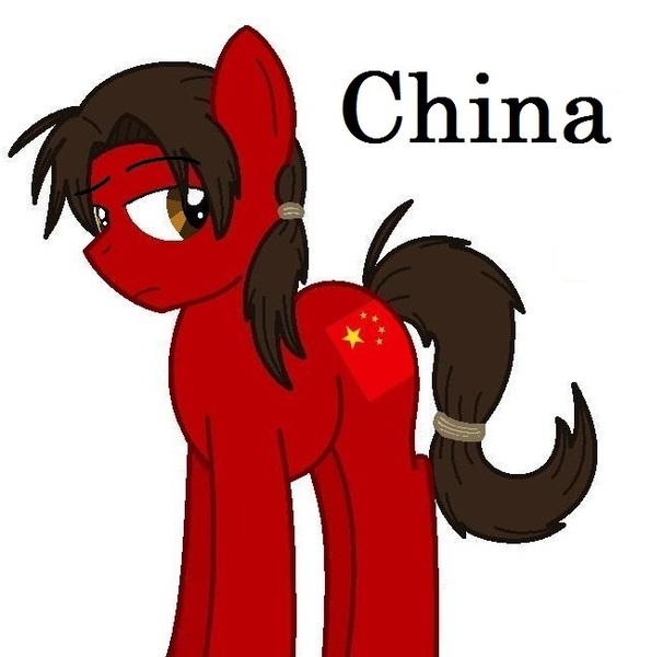 Size: 657x650 | Tagged: safe, artist:happydays64, derpibooru import, ponified, china, hetalia, nation ponies, solo