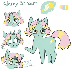 Size: 2100x2100 | Tagged: safe, artist:cherubcharabia, derpibooru import, oc, oc:starry stream, unofficial characters only, bicorn, solo