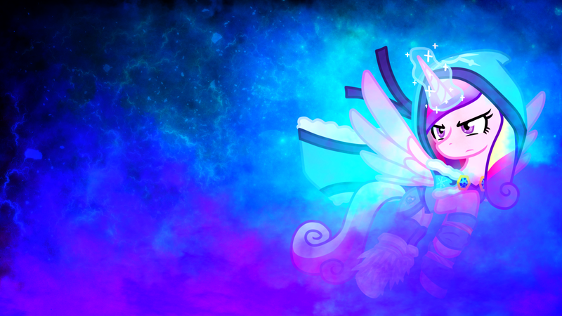 Size: 1920x1080 | Tagged: artist:he4rtofcourage, artist:sgtwaflez, crossover, crystal maiden, derpibooru import, dota 2, princess cadance, safe, solo, wallpaper