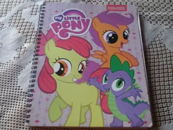 Size: 2048x1536 | Tagged: apple bloom, cutie mark crusaders, derpibooru import, notebook, safe, scootaloo, spike